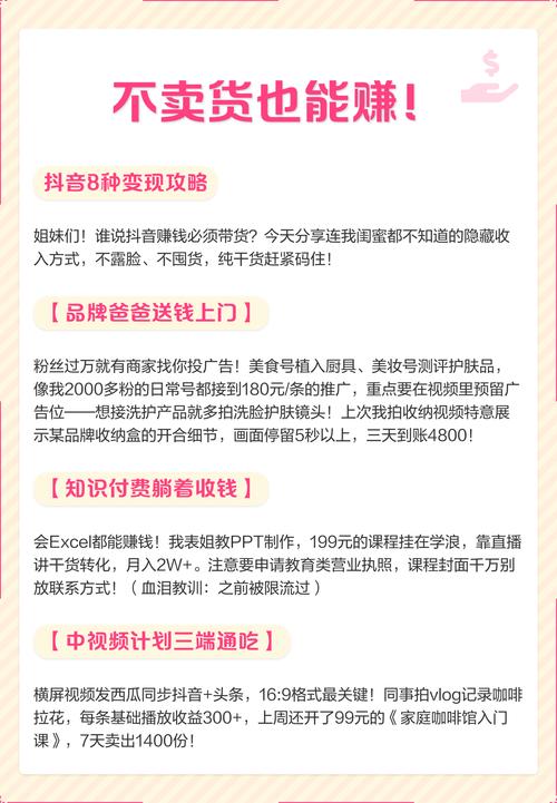 抖音_抖音做图文赚钱方式_抖音图文模式变现方法