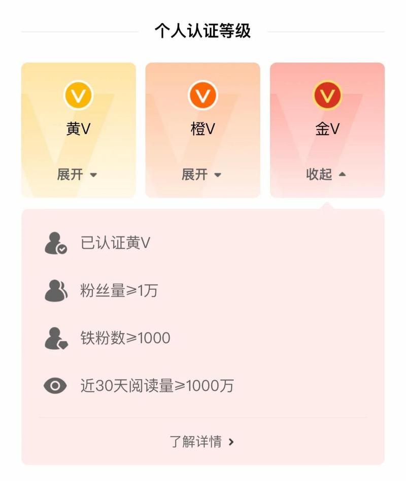 微博不同颜色V标志含义_微博_橙V个人身份认证