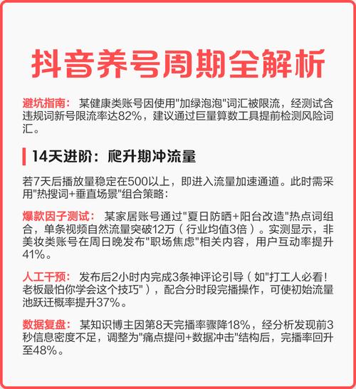 抖音低权重账号如何养_抖音_抖音新账号运营步骤